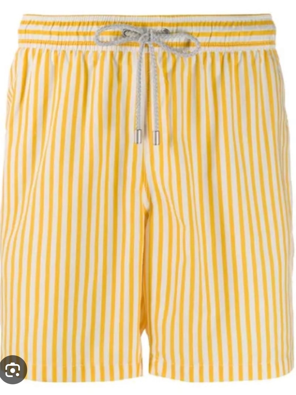 BLUEMINT - Men’s Yellow & White Striped Swim Trunks